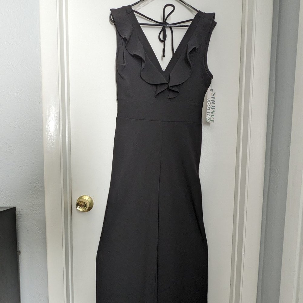 Almost Famous Black Sleeveless Jumpsuit